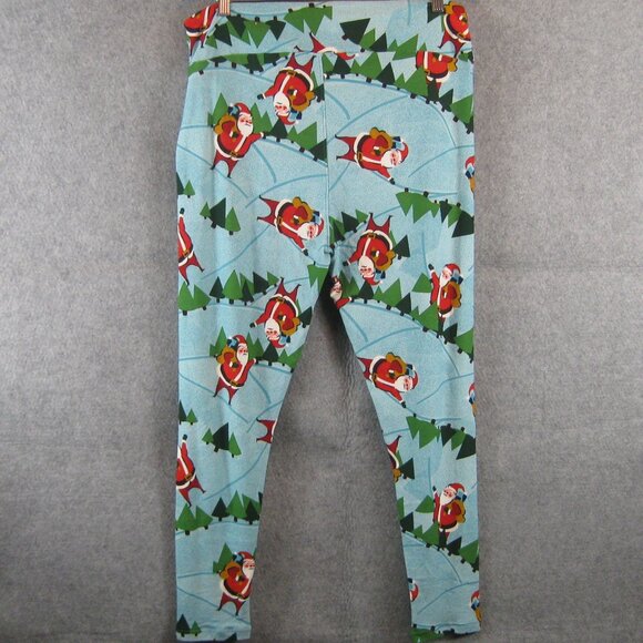 LuLaRoe Santa With Presents Leggings TC2 NEW - Picture 4 of 6